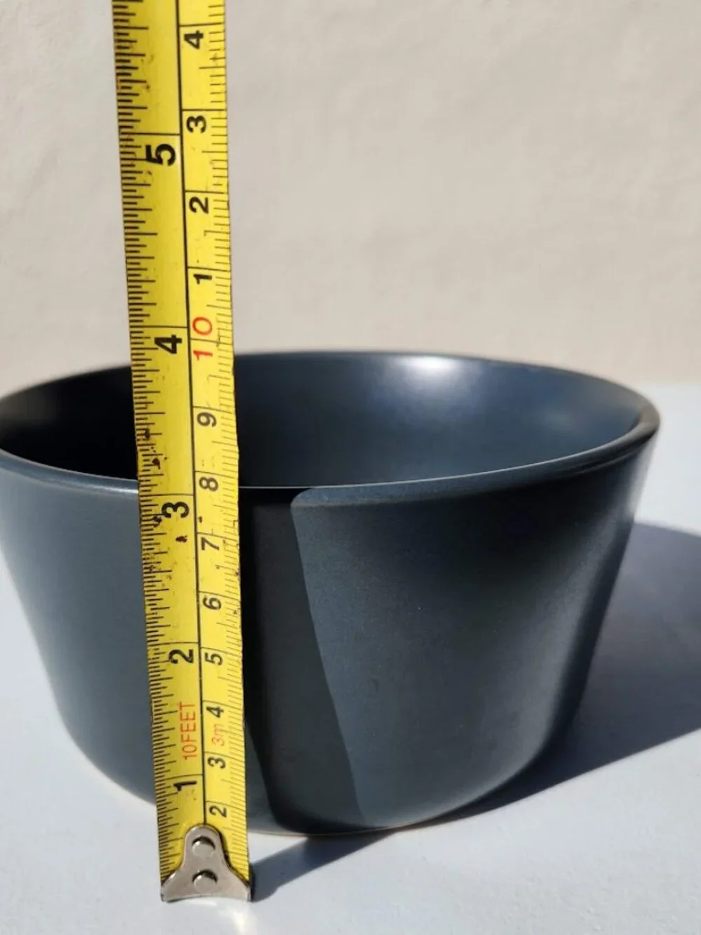 NEW Stone Lain Stoneware Round Bowl Dinnerware Gray Replacement Matte Minimalist